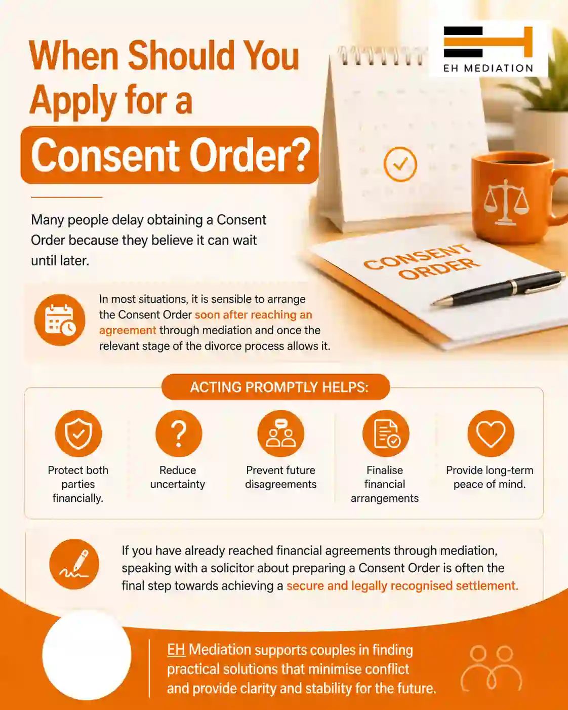 When Should You Apply for a Consent Order Westminster?